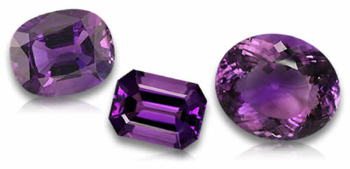 Piedras preciosas de amatista