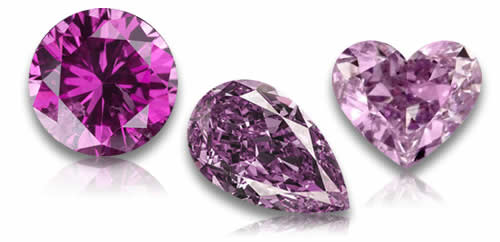 Piedras preciosas de diamante