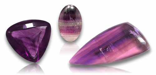 Piedras preciosas de fluorita