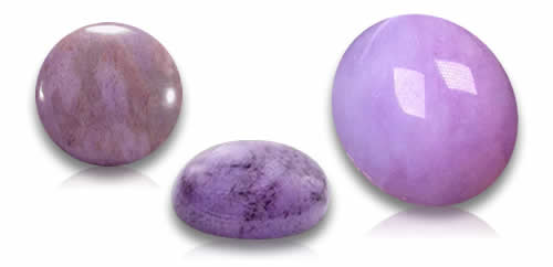 Piedras preciosas de jade