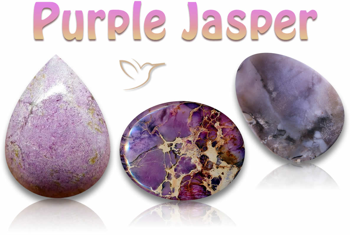 Jaspe morado suelto
