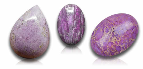 Piedras preciosas de jaspe