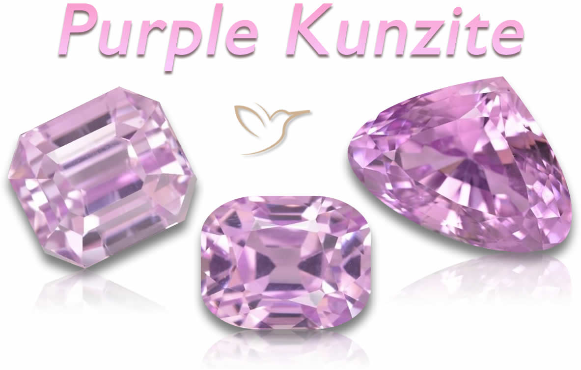 Kunzita morada suelta a la venta