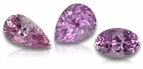 Piedras preciosas de kunzita
