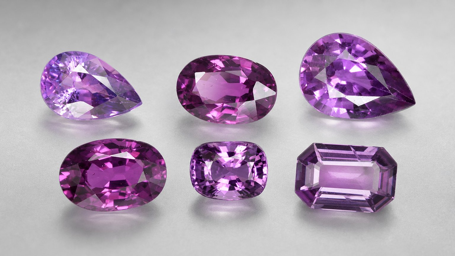 Gemas de zafiro púrpura natural: guía de compra