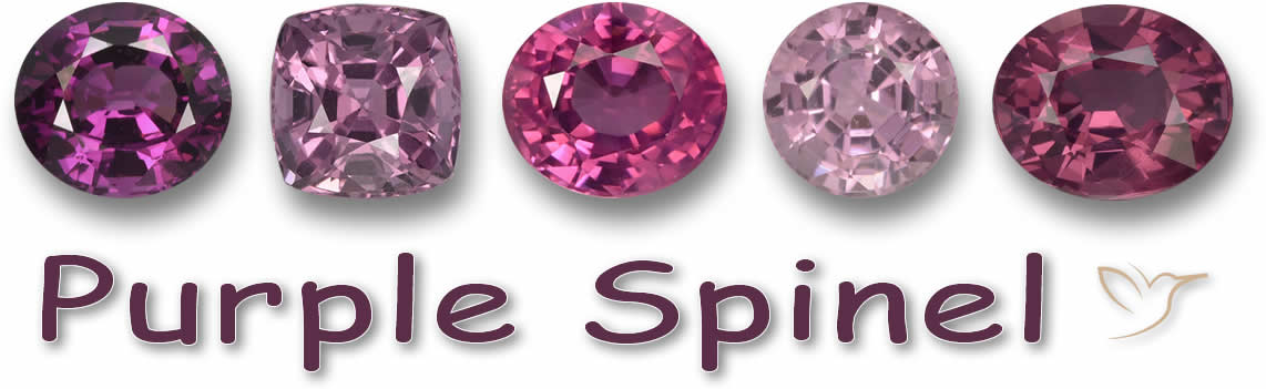 Comprar piedras preciosas de espinela morada