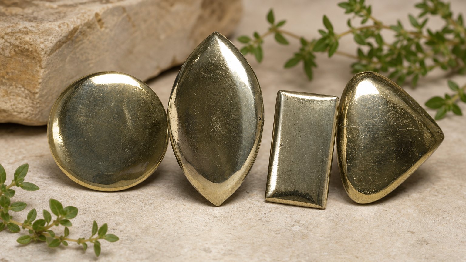 Gemas de pirita natural: guía de compra