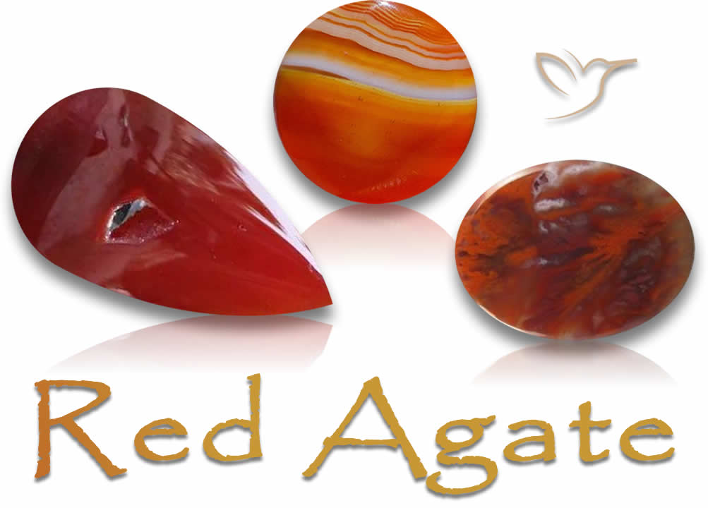 Comprar piedras preciosas de ágata roja