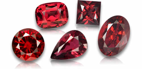 Tienda espinela roja Piedras Preciosas