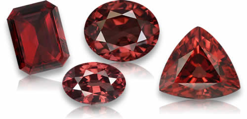 Tienda Circón rojo Piedras Preciosas