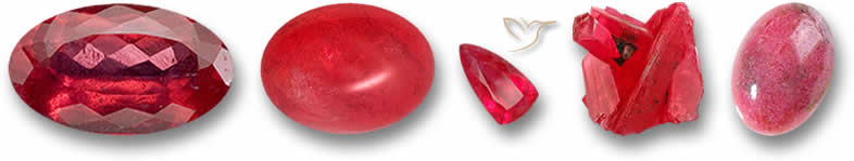 Piedras preciosas de rodonita