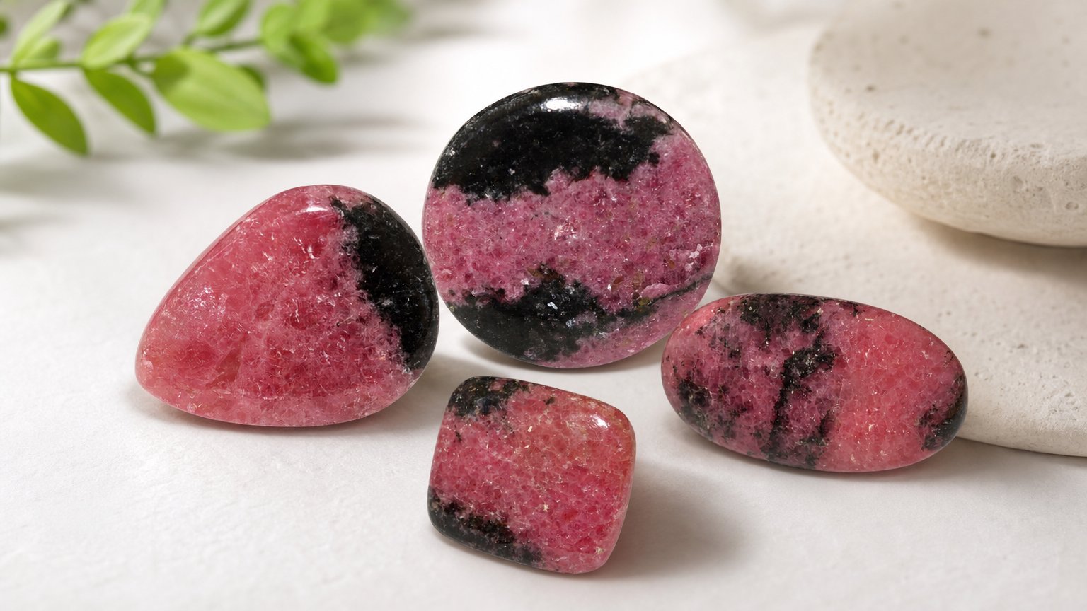 Gemas de rodonita natural: guía de compra