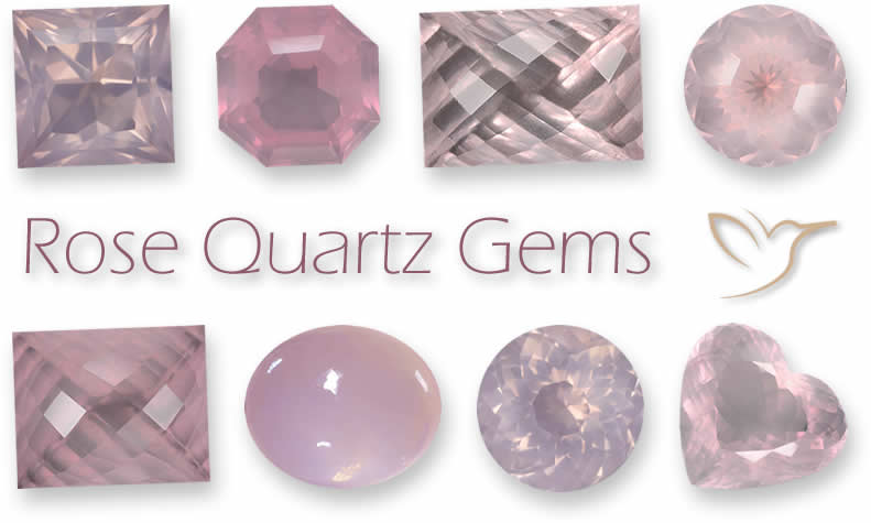 Comprar piedras preciosas de cuarzo rosa