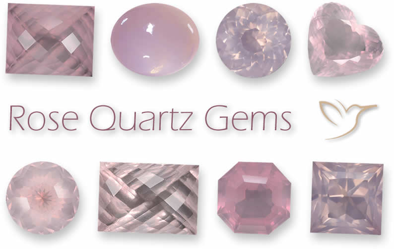 Comprar piedras preciosas de cuarzo rosa