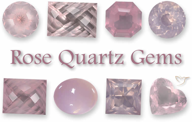 Comprar piedras preciosas de cuarzo rosa