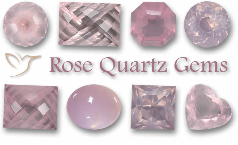 Comprar piedras preciosas de cuarzo rosa