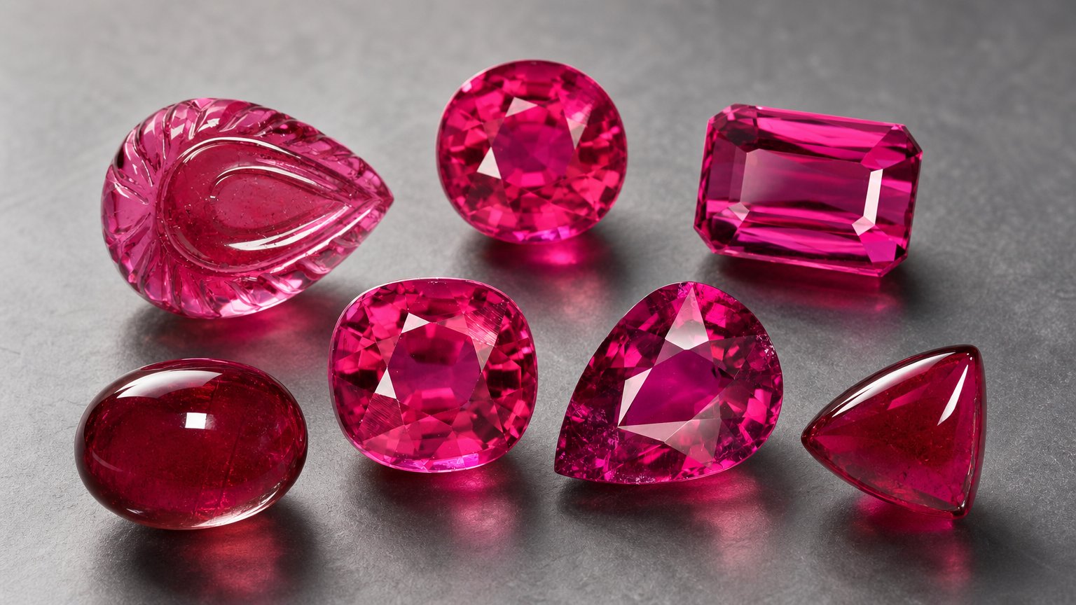 Gemas de turmalina rubelita natural: guía de compra