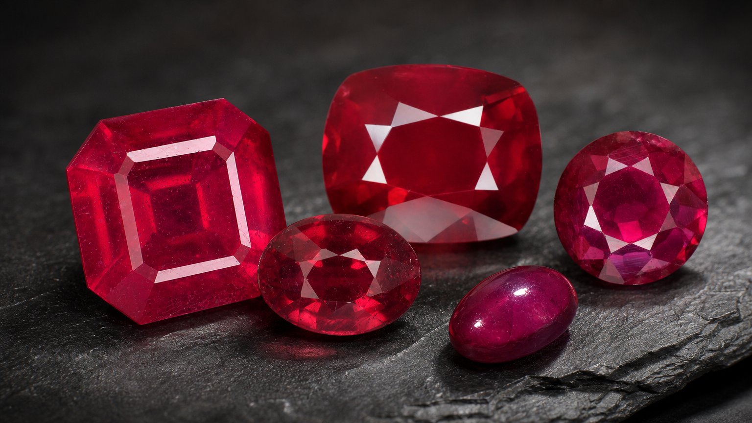 Gemas de rubí natural: guía de compra