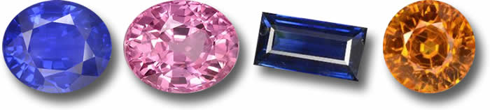 Zafiros como piedras natales de abril en GemSelect