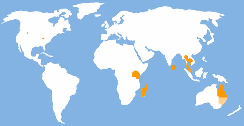 Mapa de extracción del zafiro
