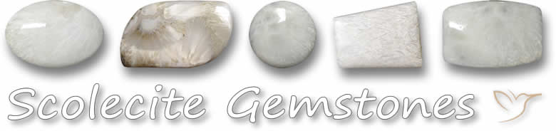 Piedras preciosas de escolecita