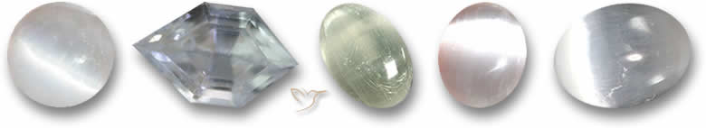 Piedras preciosas de selenita