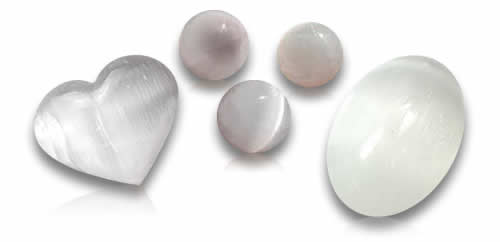 Piedras Preciosas de Selenita