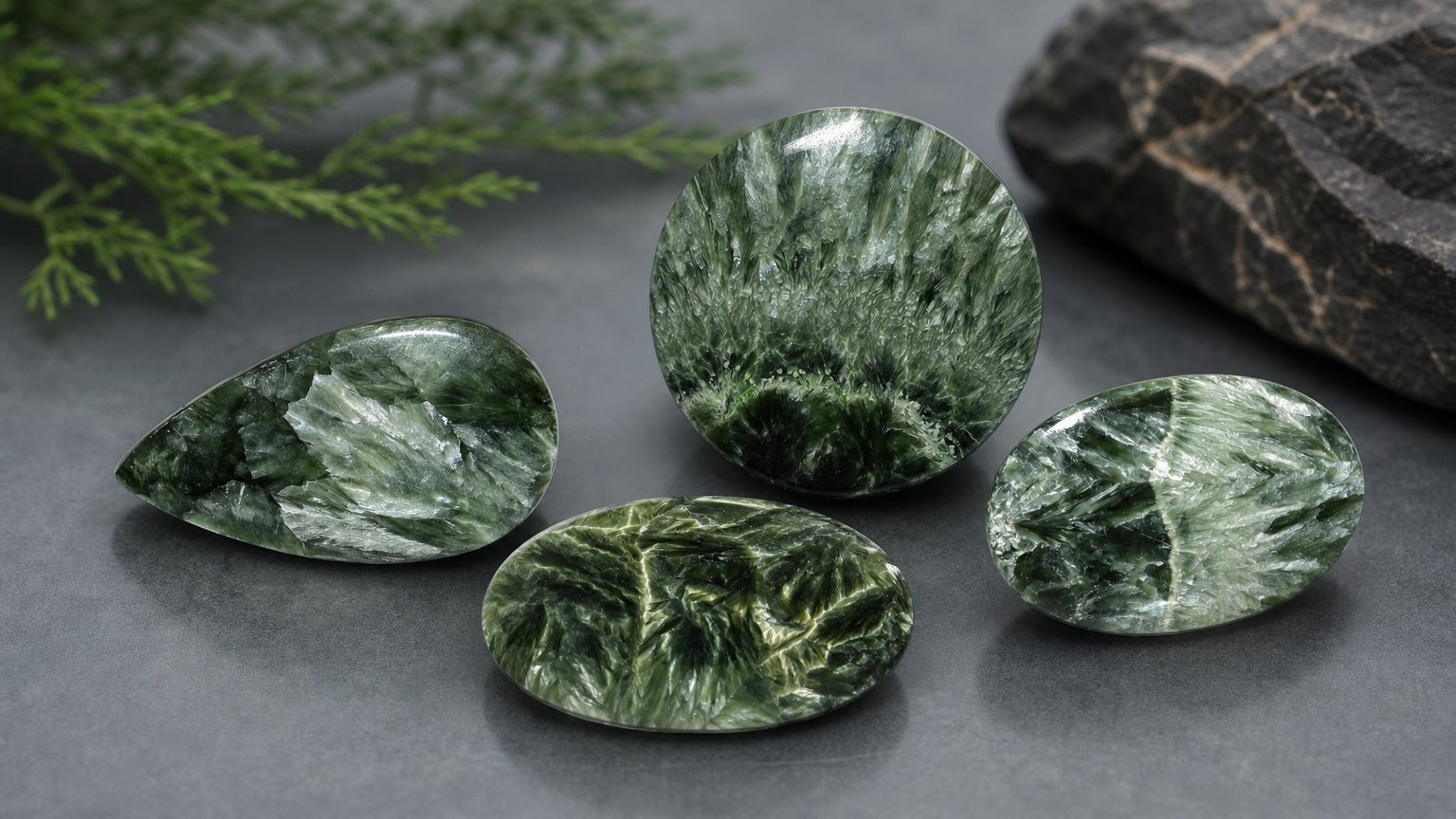 Gemas de serafinita natural: guía de compra
