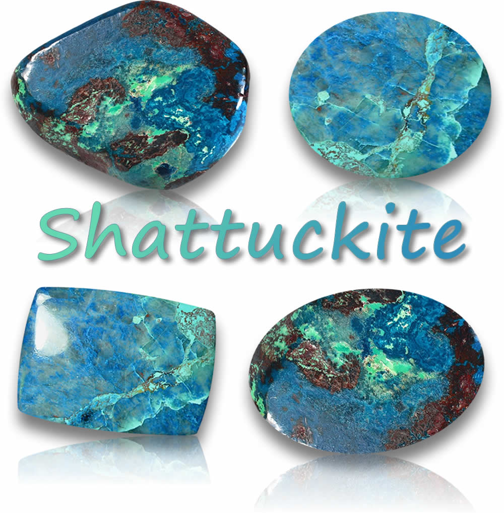 Piedras preciosas de shattuckita
