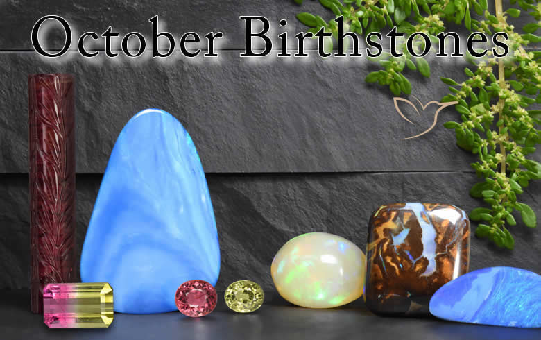 Comprar piedras natales de octubre