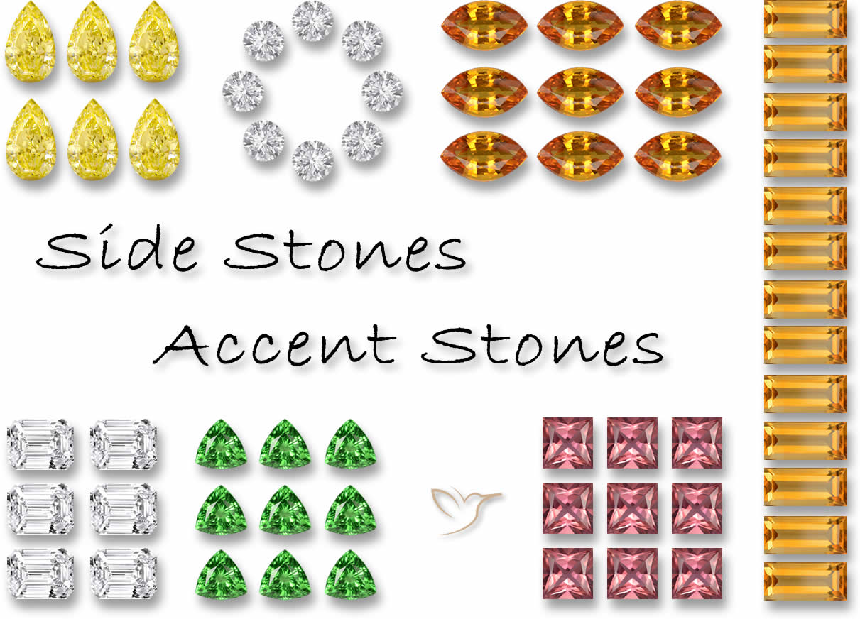 Side Stones para diseñadores de joyas