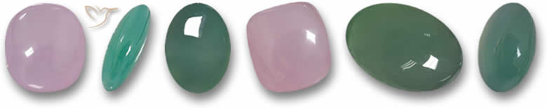 Piedras preciosas de smithsonita