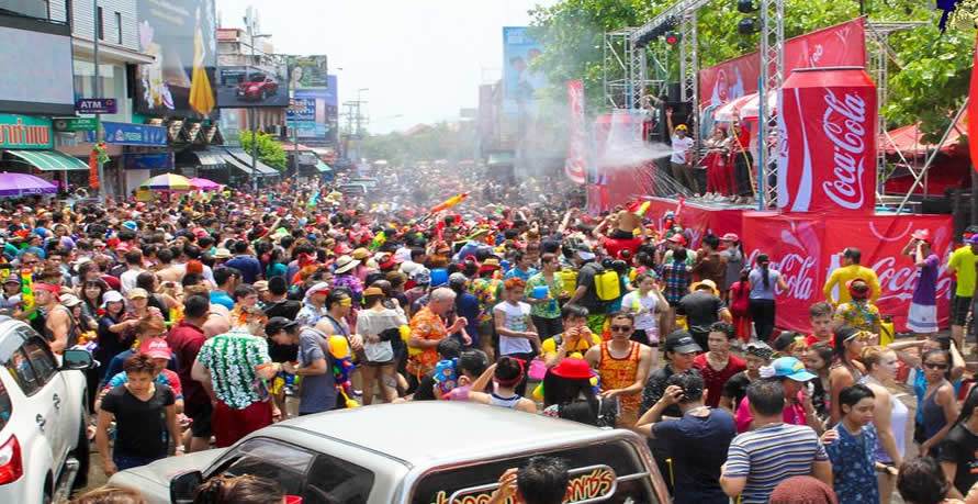 Songkran en Tailandia