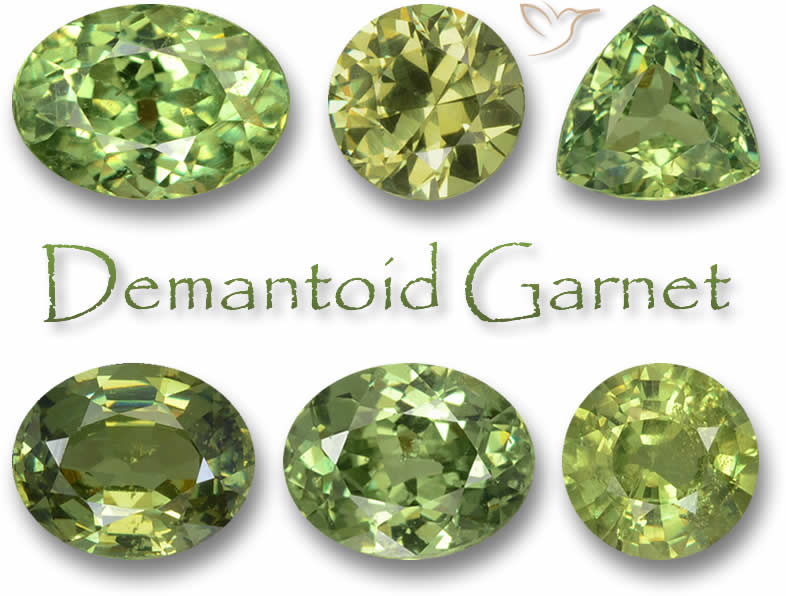 Comprar granates demantoides