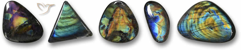 Piedras preciosas de espectrolita