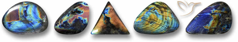 Piedras preciosas de espectrolita
