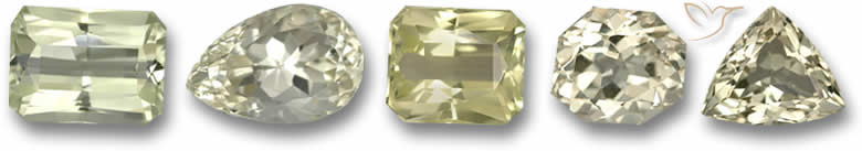 Piedras preciosas de espodumeno
