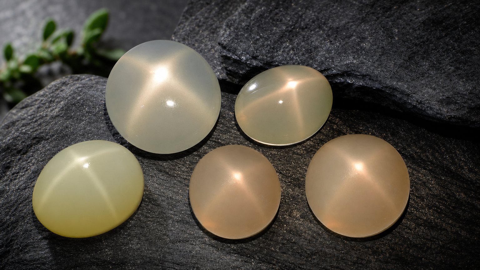 Gemas de piedra lunar estrella natural: guía de compra