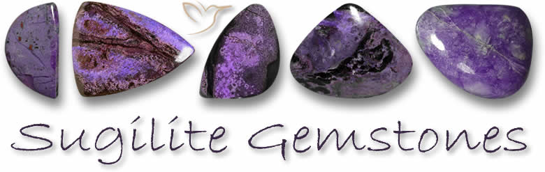 Piedras preciosas de sugilita
