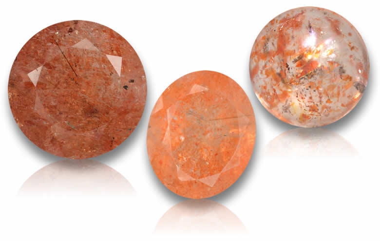 Shop Loose Sunstone - Faceted, Cabochons, Beads and Oregon Sunstones