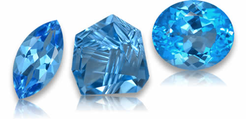 Tienda Topacio azul suizo Piedras Preciosas