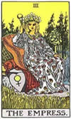 Carta del Tarot - La Emperatriz