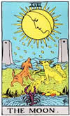 Carta del Tarot - La Luna