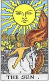 Carta del Tarot - El Sol