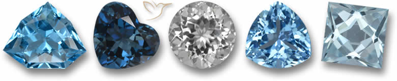 Piedras preciosas de topacio