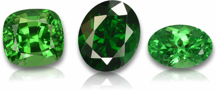 Granates tsavoritas a la venta