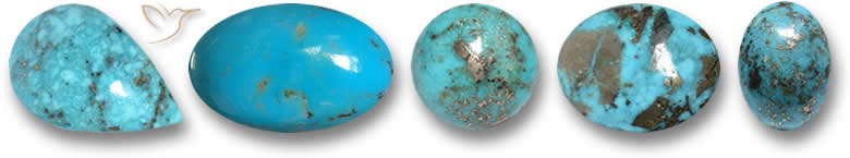 Piedras preciosas turquesas