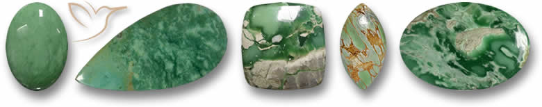 Piedras preciosas de variscita