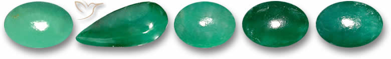 Piedras preciosas de verdita