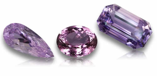 Piedras preciosas de kunzita